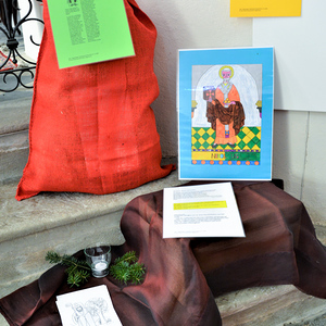 Berta Regier Station Heiliger Nikolaus in der Pfarrkirche Tobelbad